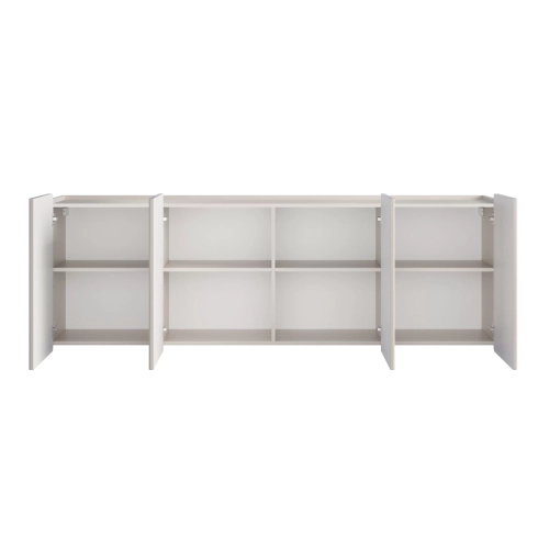 Komoda Malmi 200 cm wisząca - kaszmir / złoty